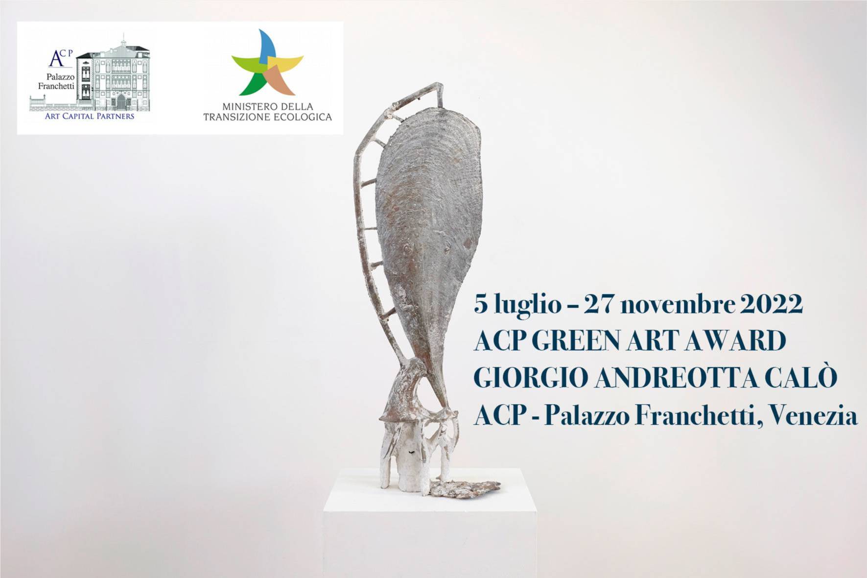 ACP GREEN ART AWARD GIORGIO ANDREOTTA CALÒ 