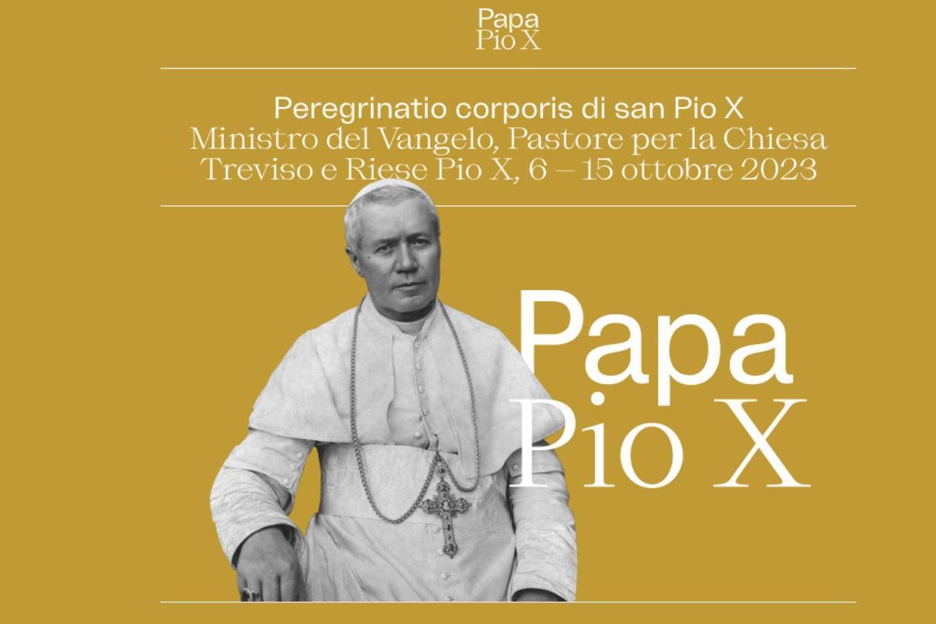 PEREGRINATIO CORPORIS DI SAN PIO X