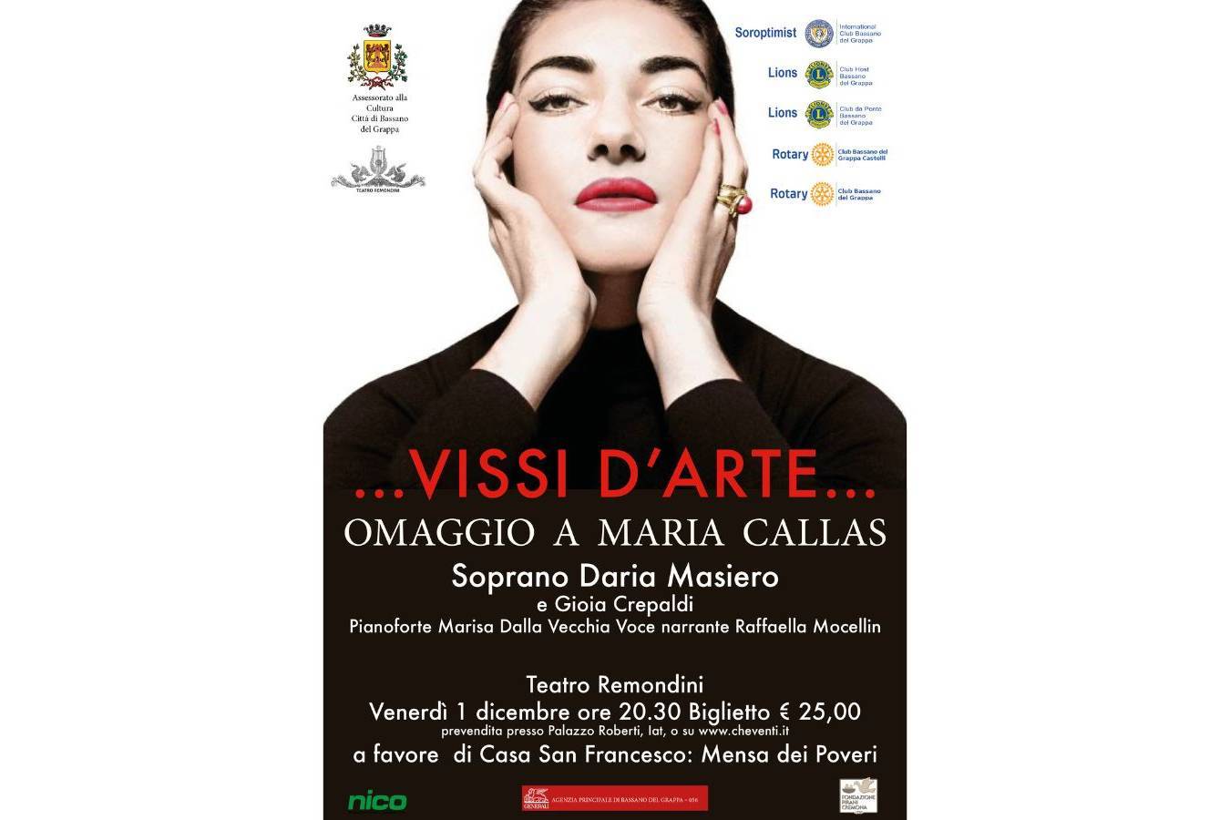 ... VISSI D'ARTE ... Omaggio a Maria Callas