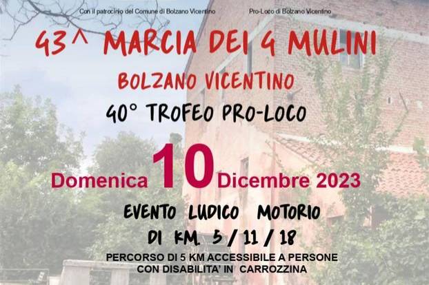 43^ Marcia dei 4 Mulini