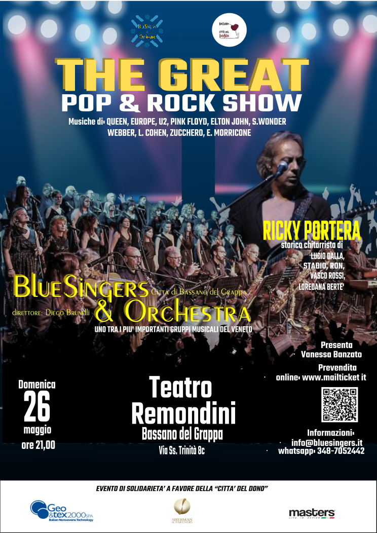 THE GREAT POP & ROCK SHOW - Concerto