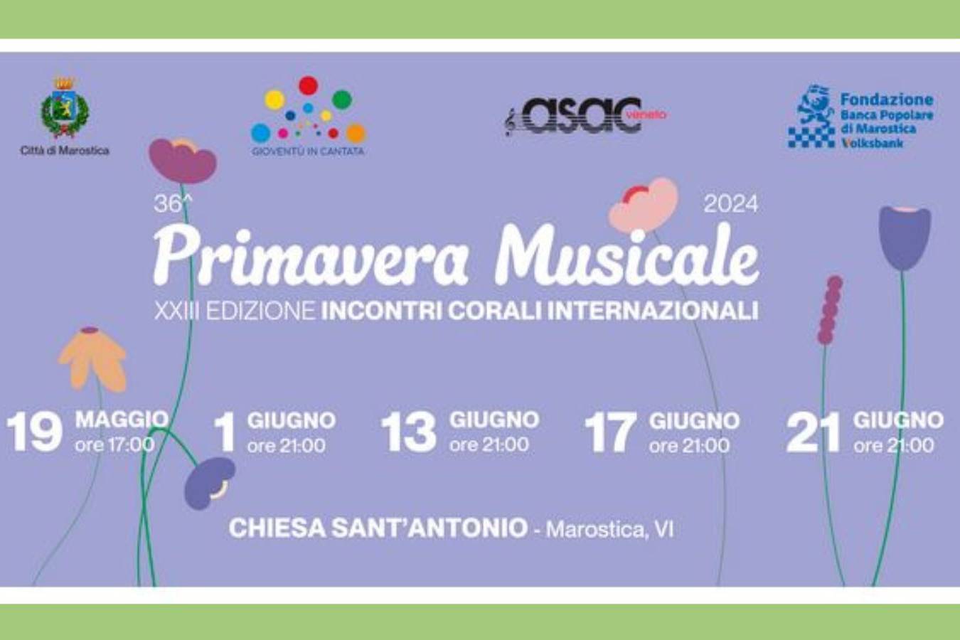 XXIII EDIZIONE INCONTRI CORALI INTERNAZIONALI: 