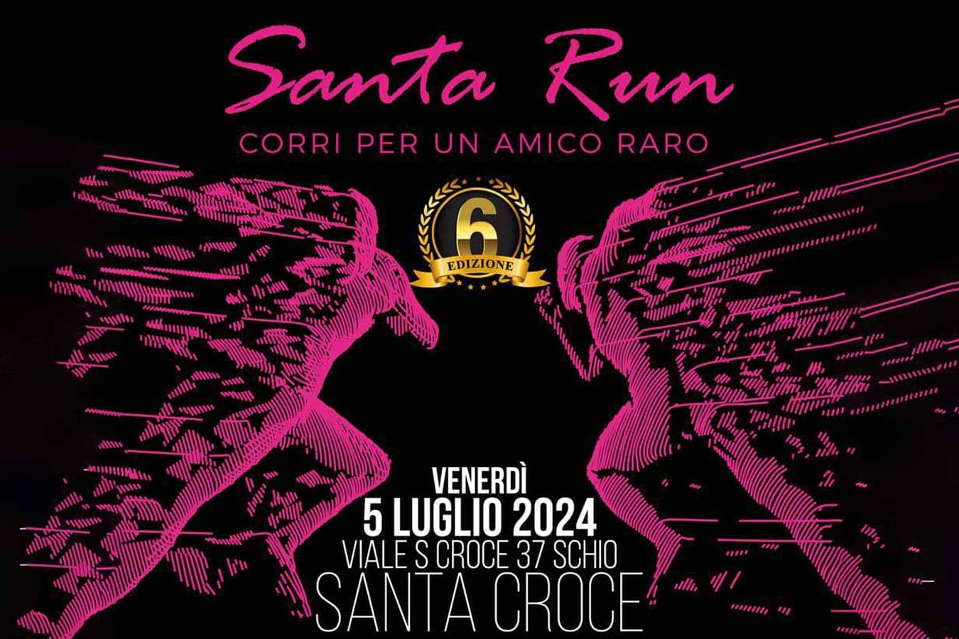 Santa Run 2024 "CORRI PER UN AMICO RARO"