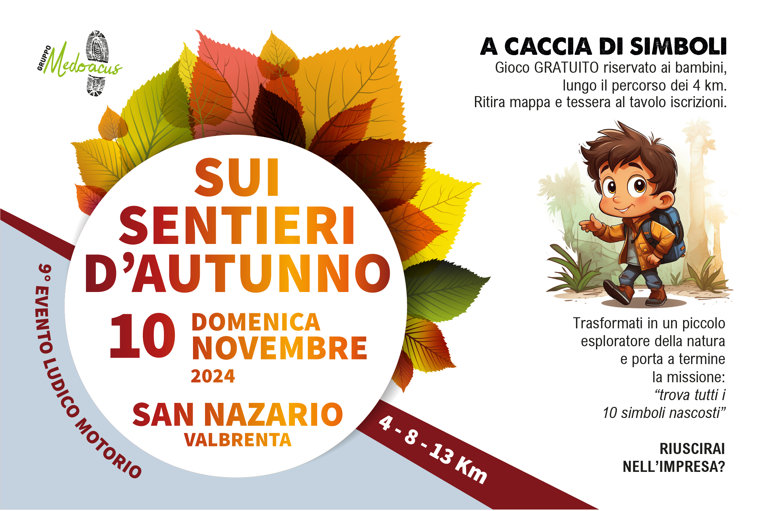 SUI SENTIERI D'AUTUNNO