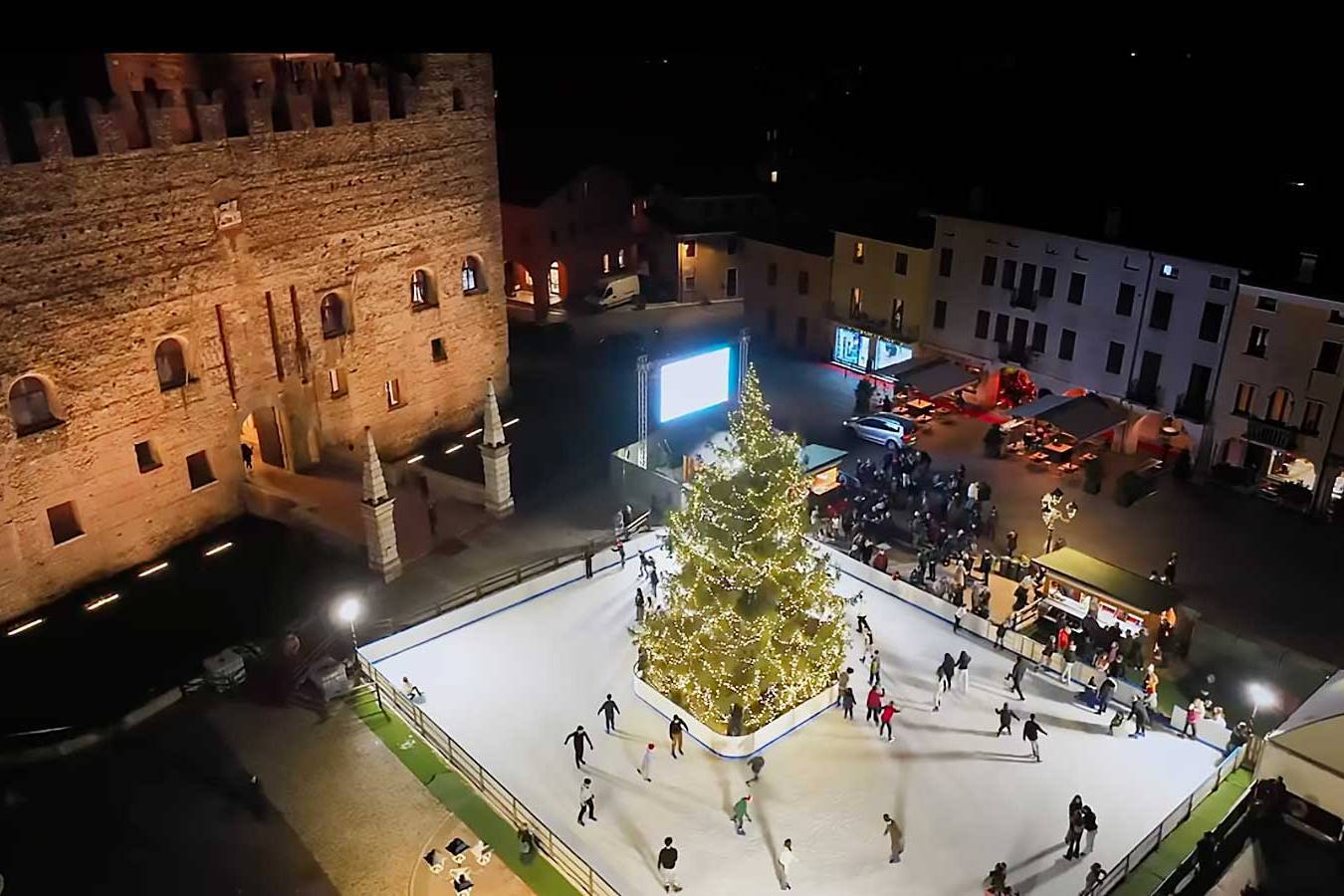 Pista di pattinaggio su Ghiaccio a Marostica