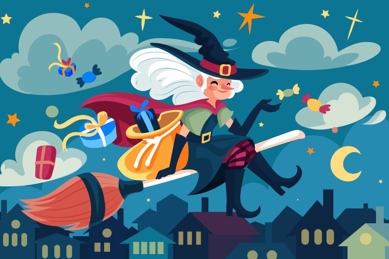 LA BEFANA ARRIVA COL TRENINO