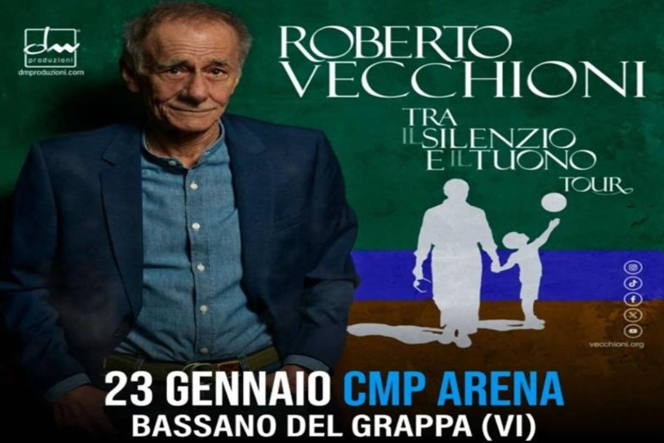 ROBERTO VECCHIONI TRA SILENZIO E IL TUONO TOUR