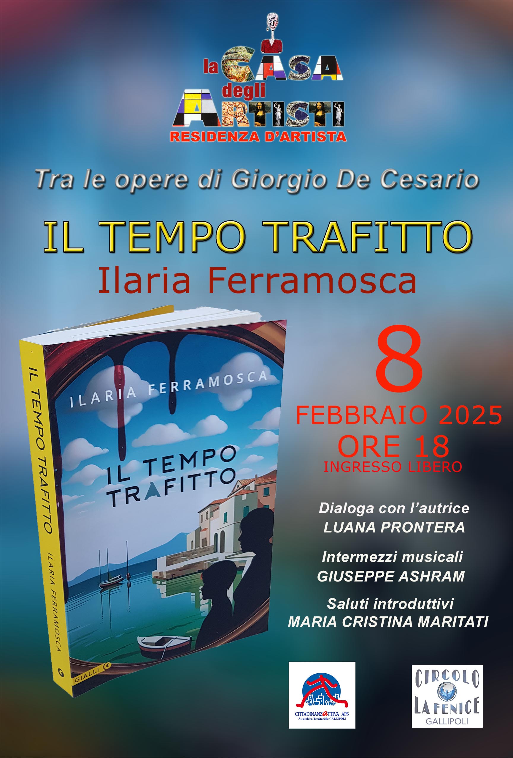 Il romanzo giallo “Il Tempo Trafitto” di Ilaria Ferramosca