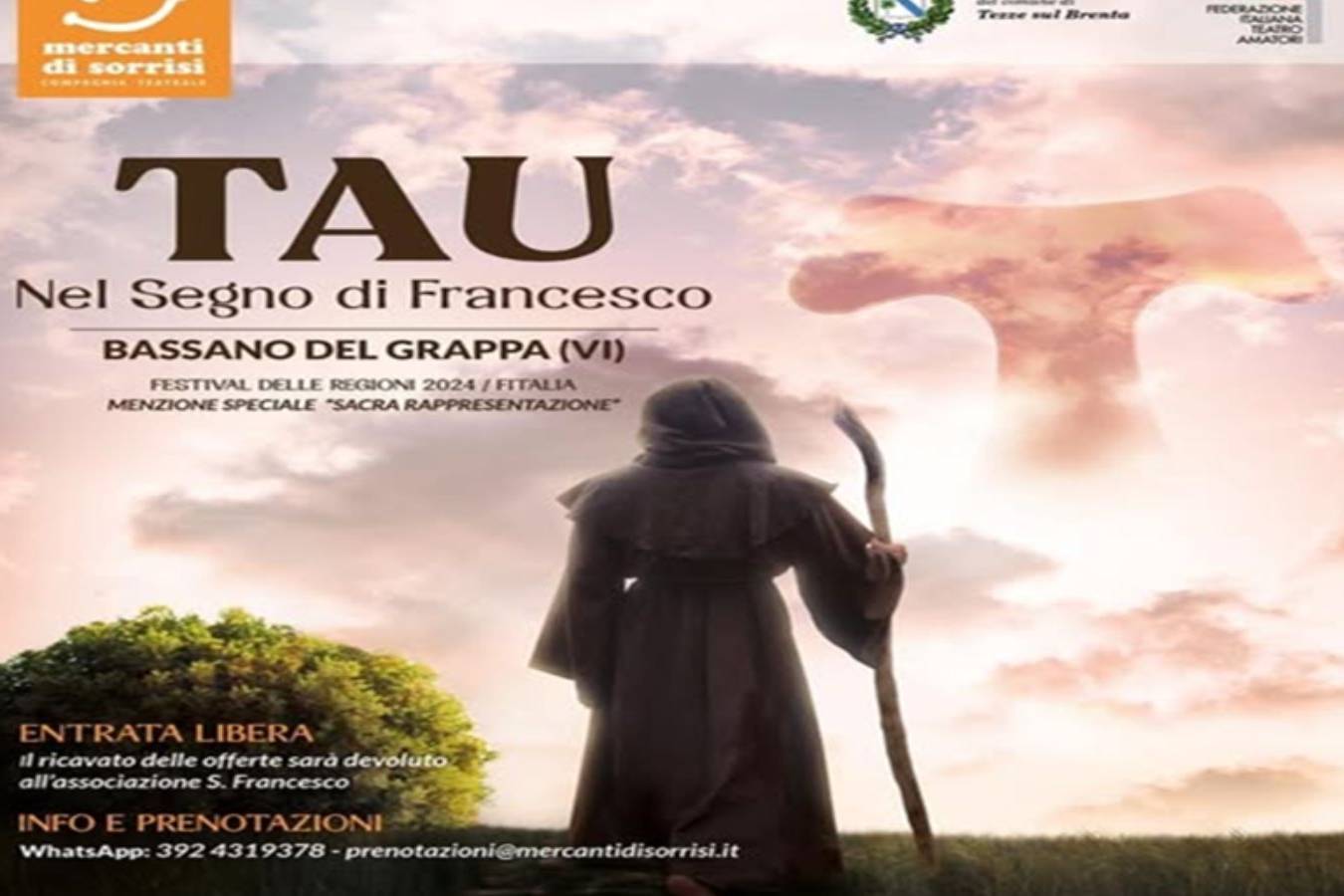 TAU, NEL SEGNO DI FRANCESCO