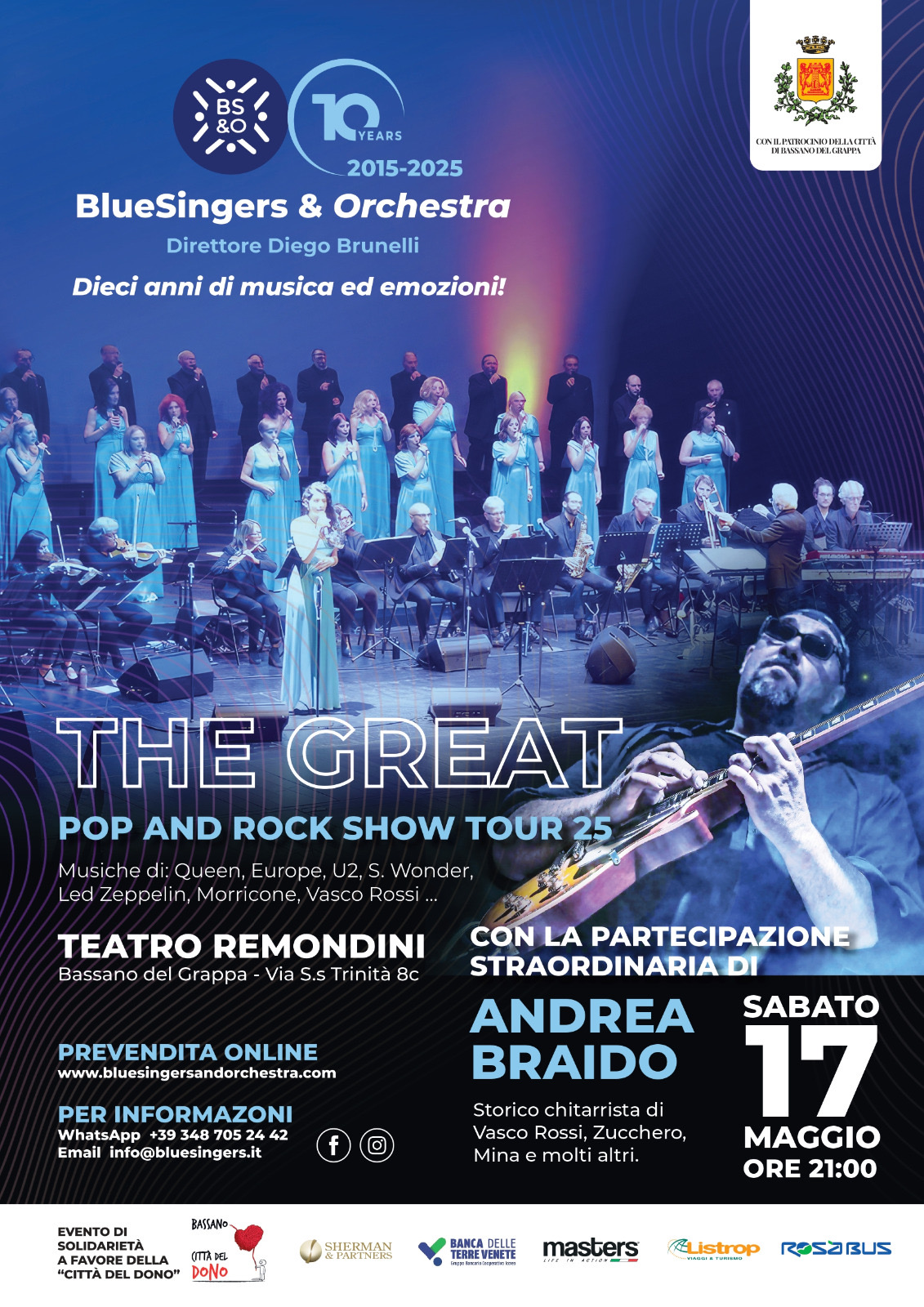 THE GREAT POP AND ROCK SHOW TOUR 25