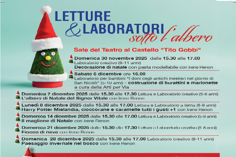 Letture e laboratori sotto l'albero - L’albero di Natale del Signor Vitale