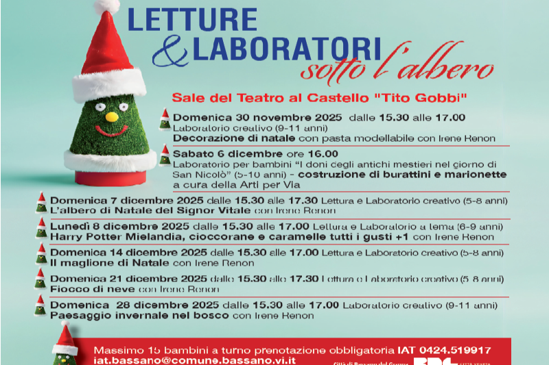 Letture e laboratori sotto l'albero - Il Maglione di Natale