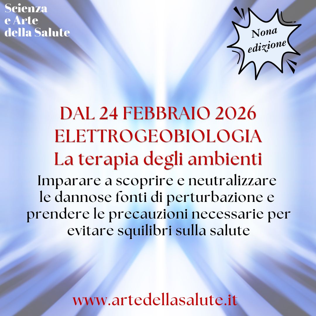 Corso di Elettrogeobiologia: la terapia degli ambienti