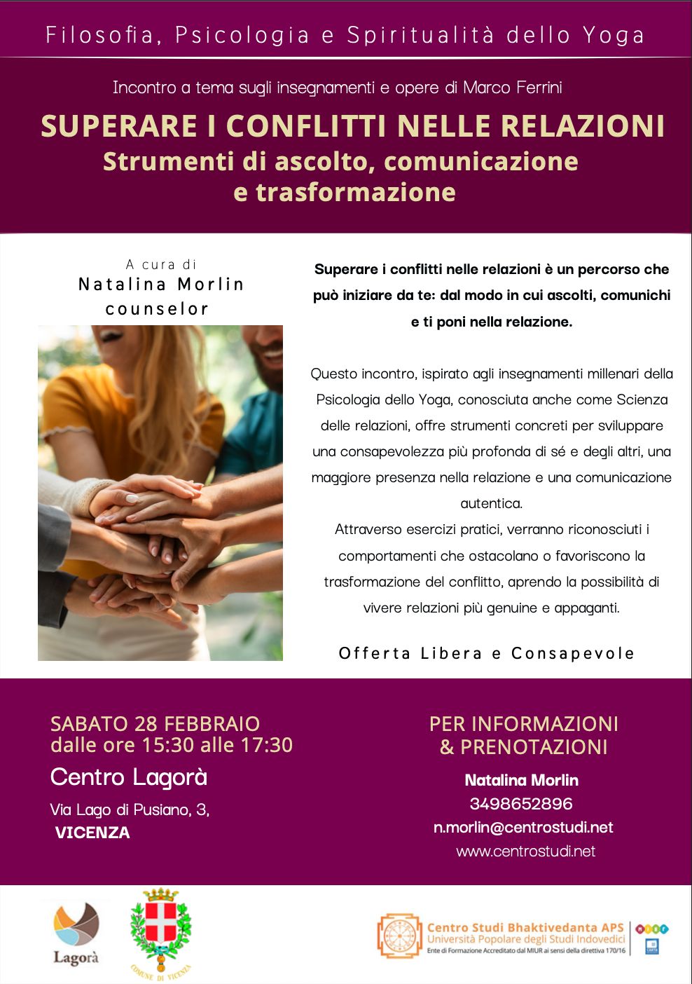 SUPERARE I CONFLITTI NELLE RELAZIONI