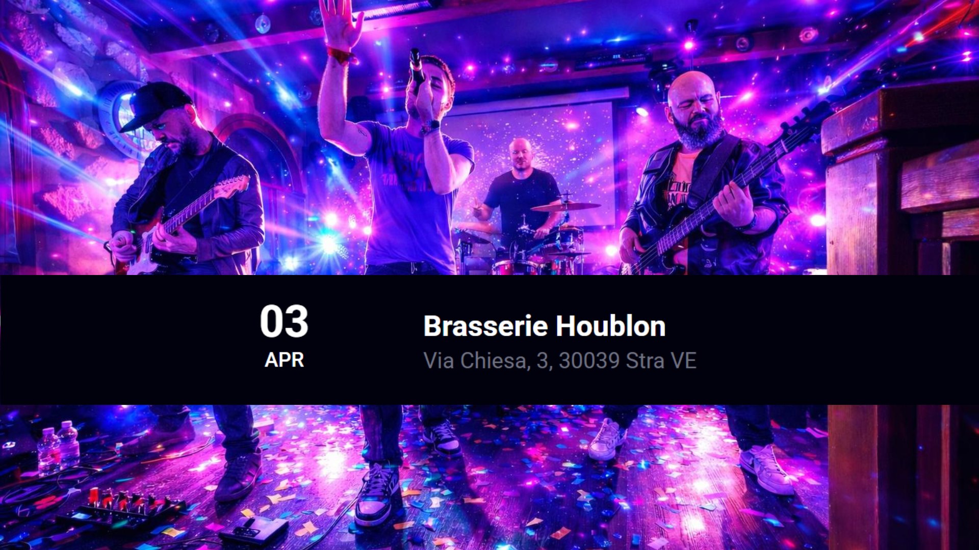 MyPlay Coldplay Tribute live @ Stra, Venezia