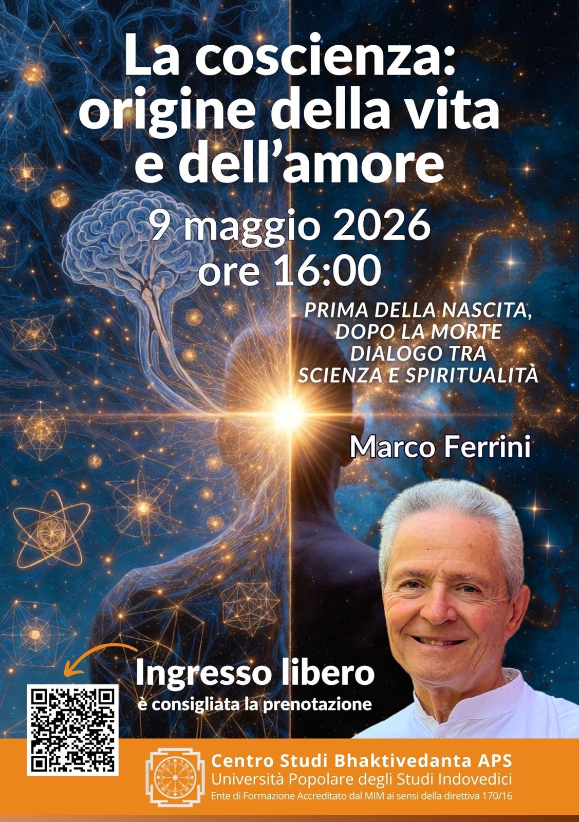 La coscienza: origine della vita e dell'amore