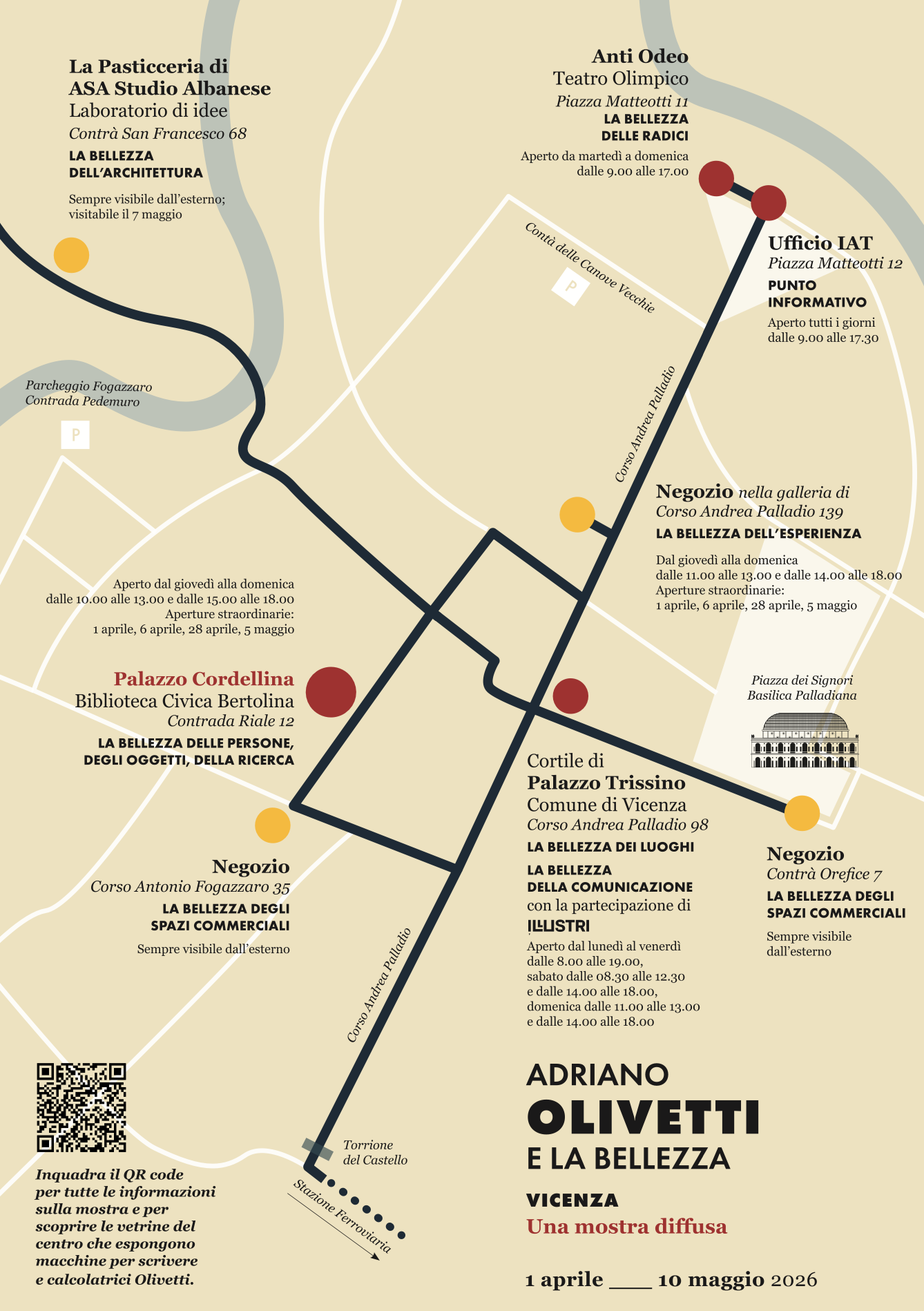 ADRIANO OLIVETTI E LA BELLEZZA - Una mostra diffusa