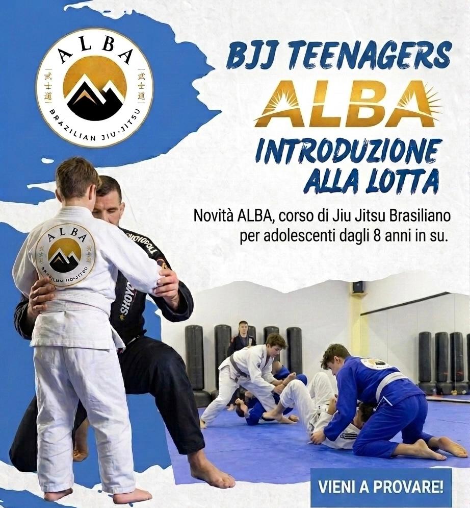 BJJ TEENAGERS - CORSO DI BRAZILIAN JIU-JITSU