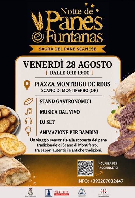Panes e Funtanas 2026 10° edizione