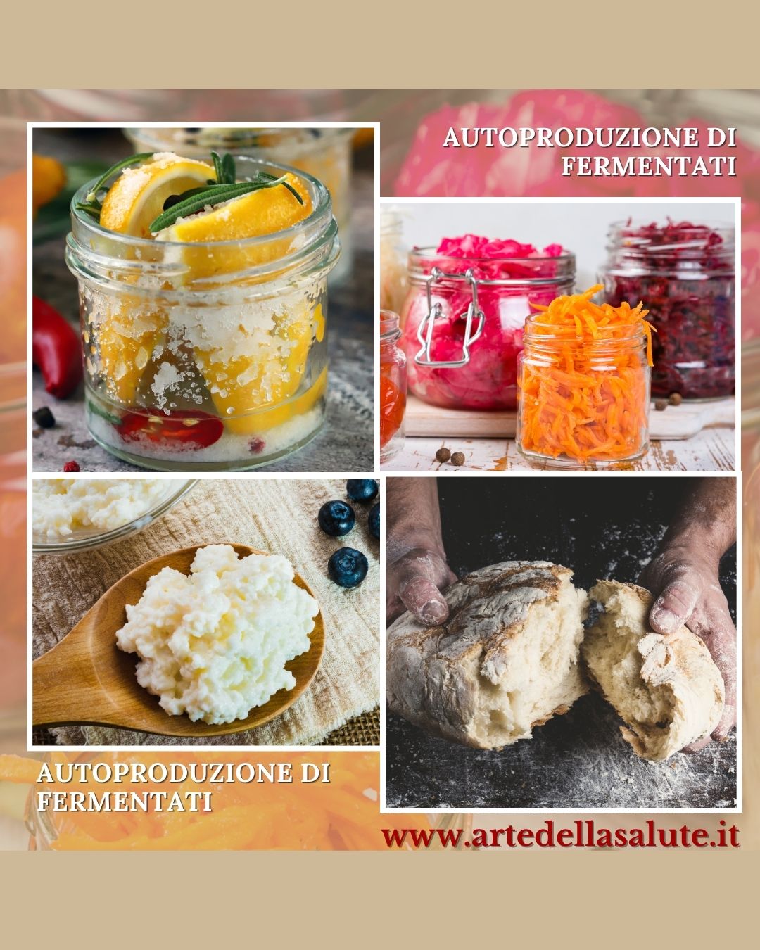 AUTOPRODUZIONE DI VERDURE LATTOFERMENTATE E CRAUTI 
