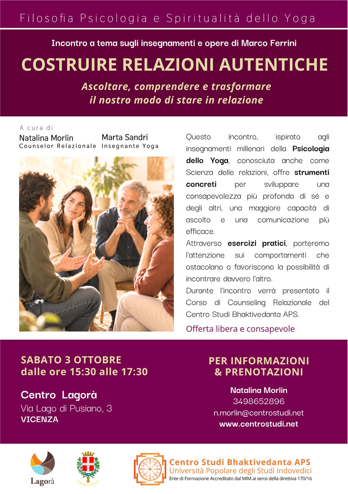 COSTRUIRE RELAZIONI AUTENTICHE