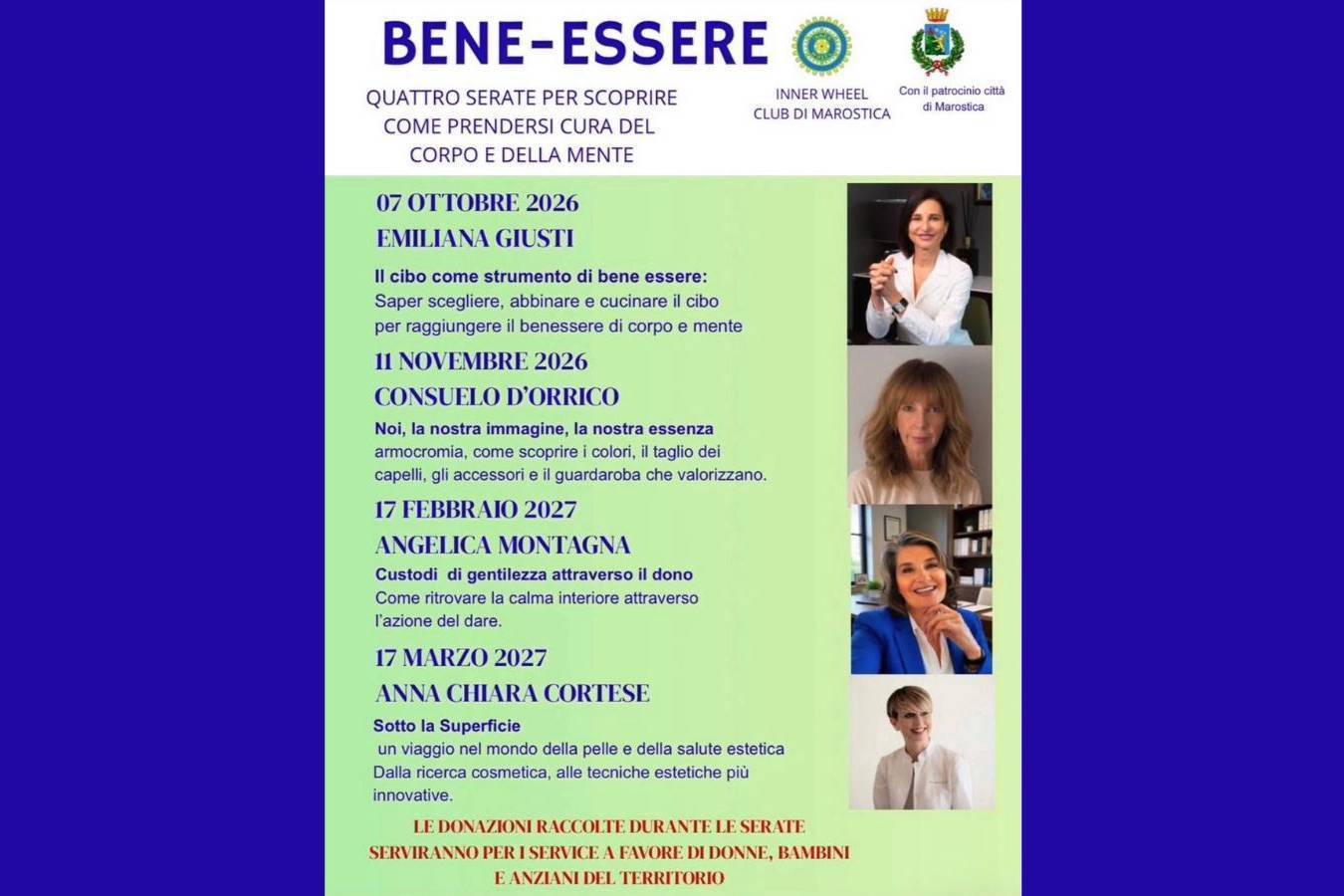 "BENE-ESSERE": Consuelo D'Orrigo