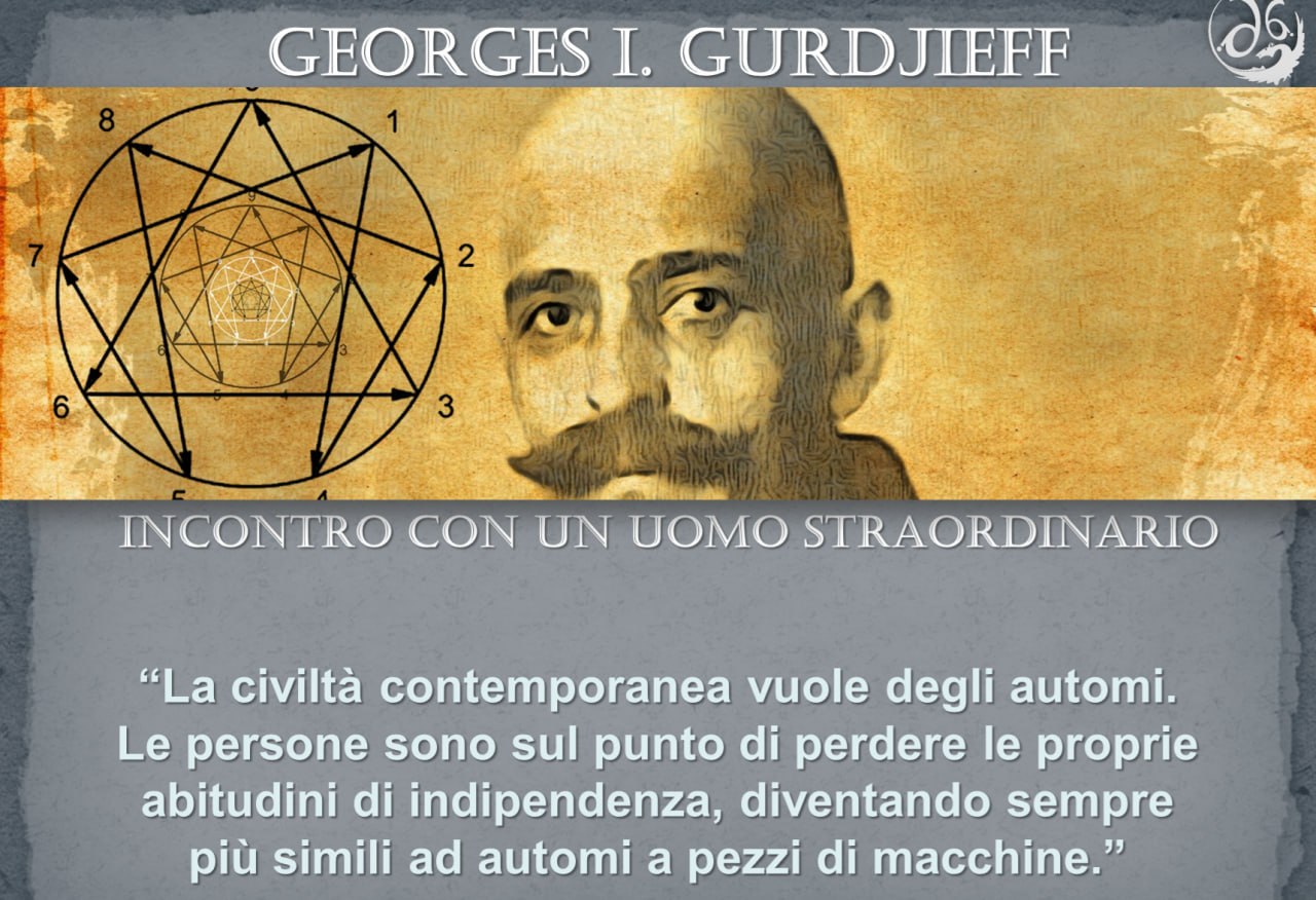 Conferenza: Gurdjieff, incontro con un uomo straordinario