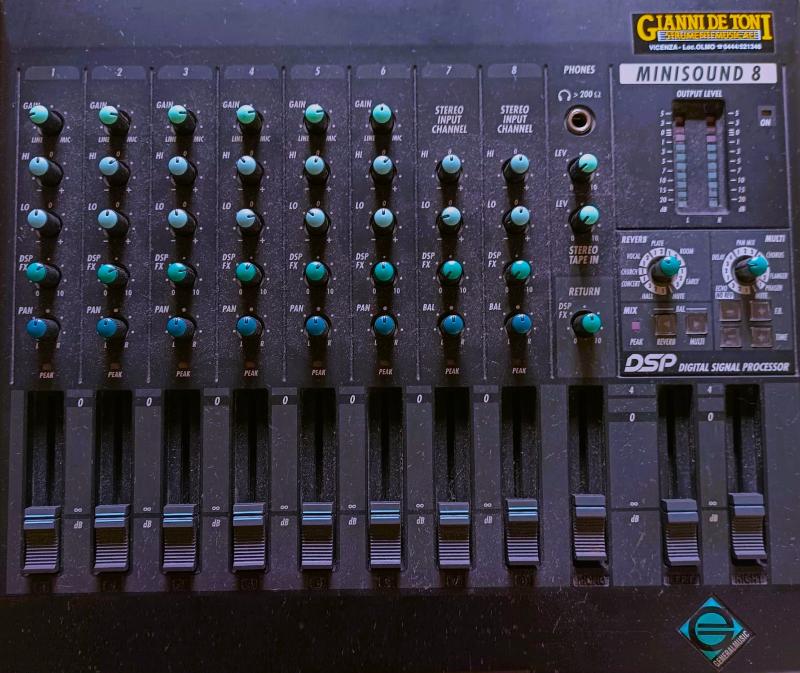 MIXER Minisound 8 Generalmusic