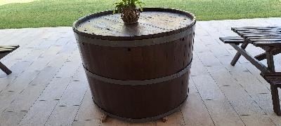 BOTTE-TINA IN CASTAGNO DA GIARDINO