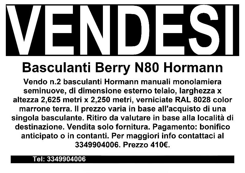 Basculanti Berry N80 Hormann