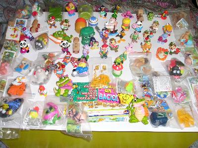 IN BLOCCO Sacchetti di sorpresine kinder 