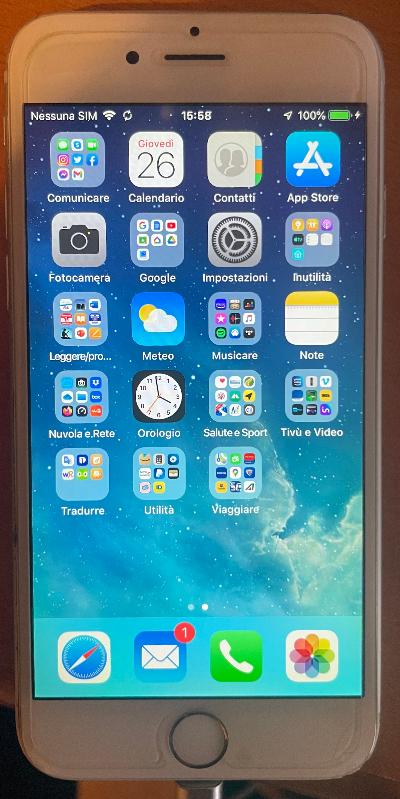 iPhone 6 con cover-batteria