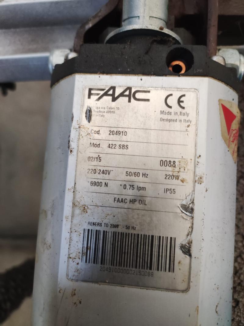 motorizzazione FAAC 400