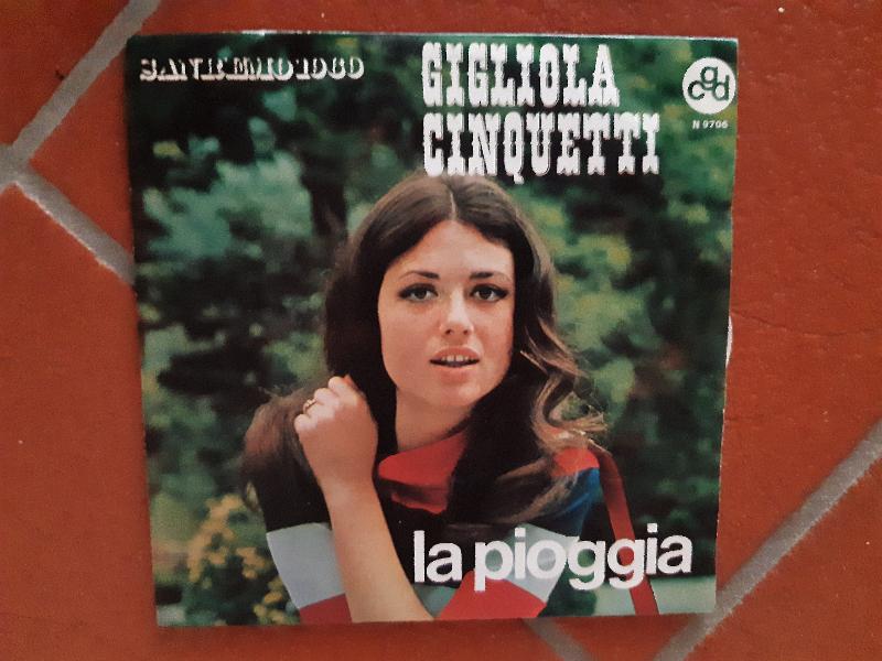 GIGLIOLA CINGUETTI "LA PIOGGIA" - 45 GIRI