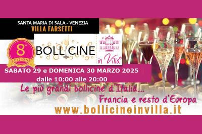 Bollicine in Villa