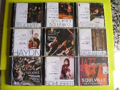 In blocco 17 cd musica di vario genere NUOVI