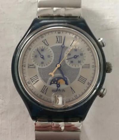 SWATCH CRONOGRAFO OROLOGIO ORIGINALE NUOVO.