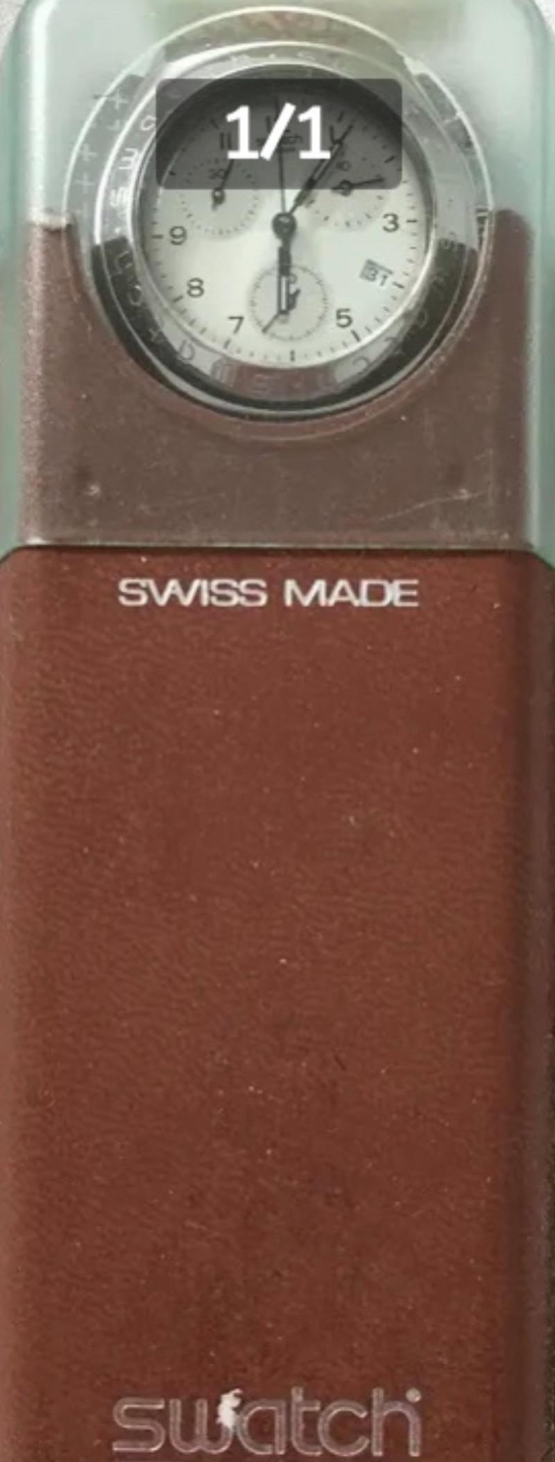 SWATCH CRONOGRAFO OROLOGIO ORIGINALE NEW.