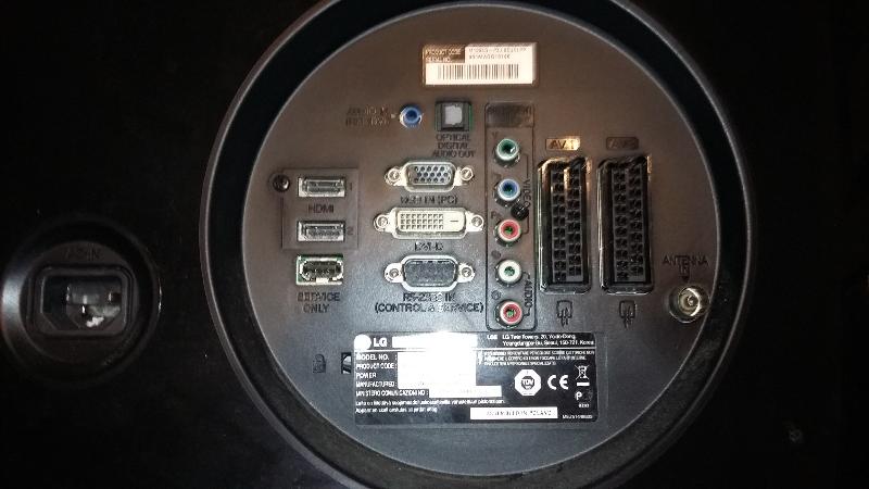 Tv LG a schermo piatto