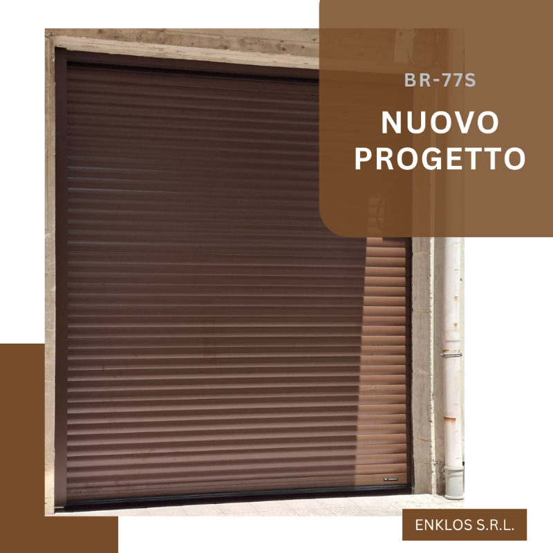 Serranda avvolgibile modello BR-77S 2,990 m x 3,480 m