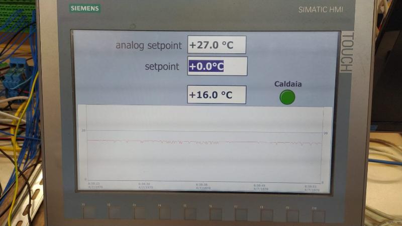 Scheda di interfaccia sensore di temperatura per PLC Siemens o Arduino