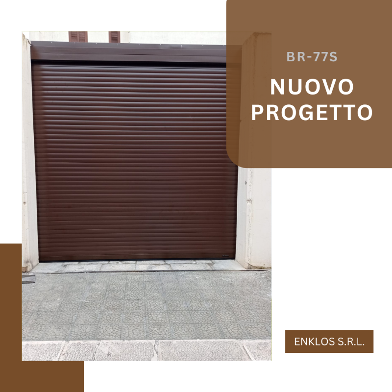 Serranda avvolgibile modello BR-77S 2,610 m x 3,480 m