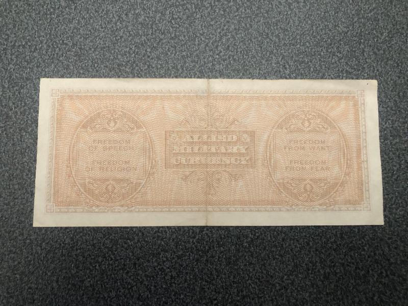 100 Lire Italia 1943 Occupazione Americana Sicilia