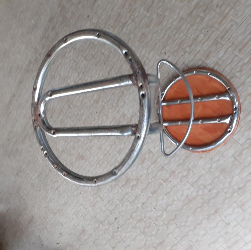 sgabello acciaio inox