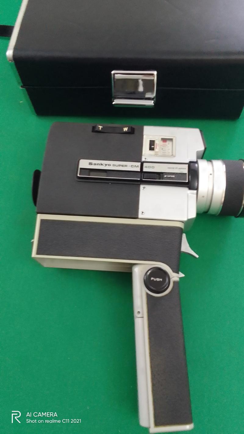 cinepresa vintage Sankyo Super CM 400