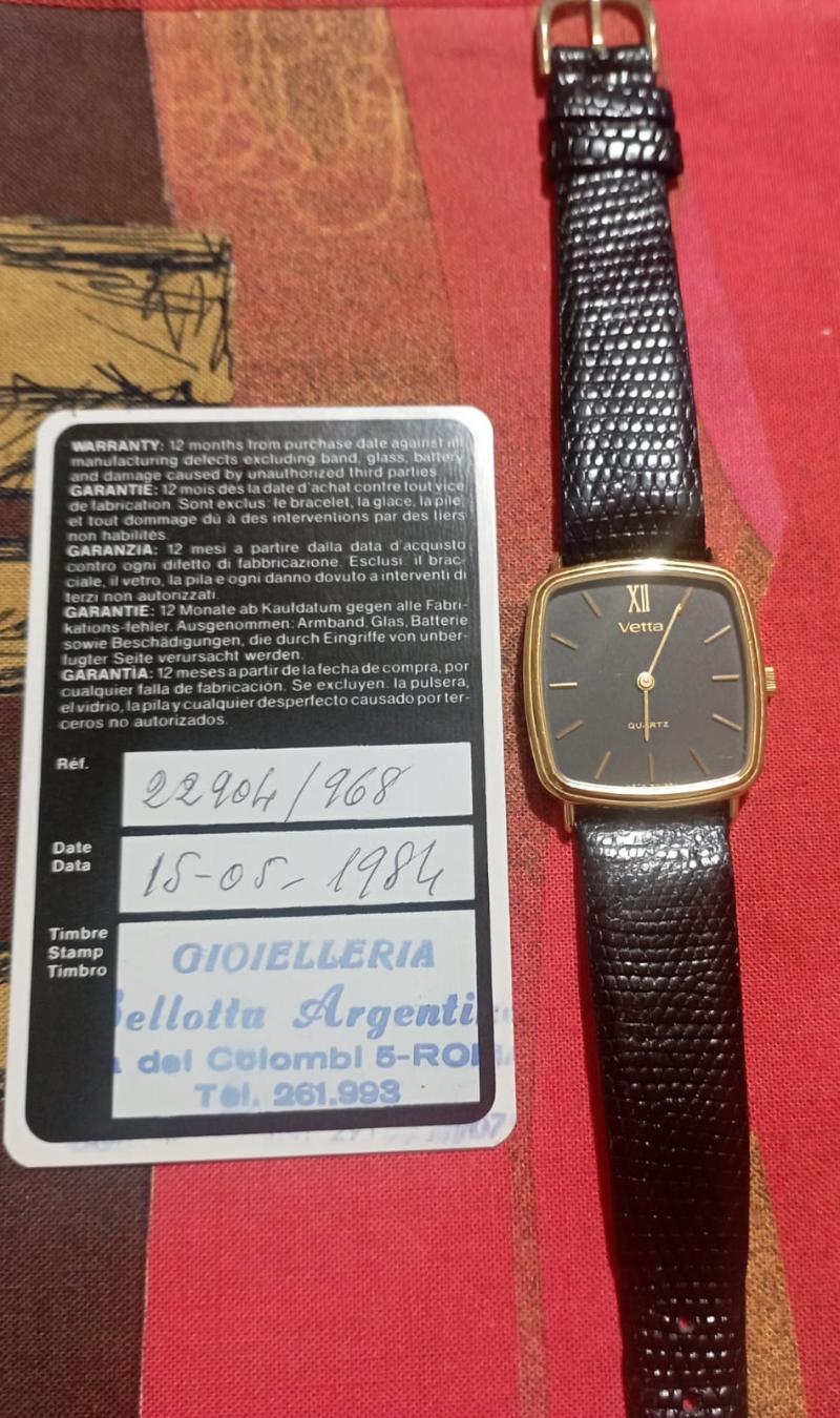 Orologio da polso Vetta vintage 