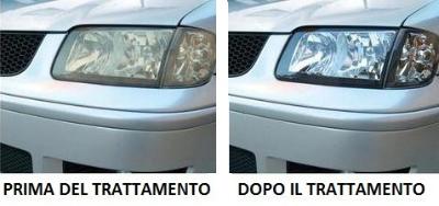 Schiarimento fari veicoli