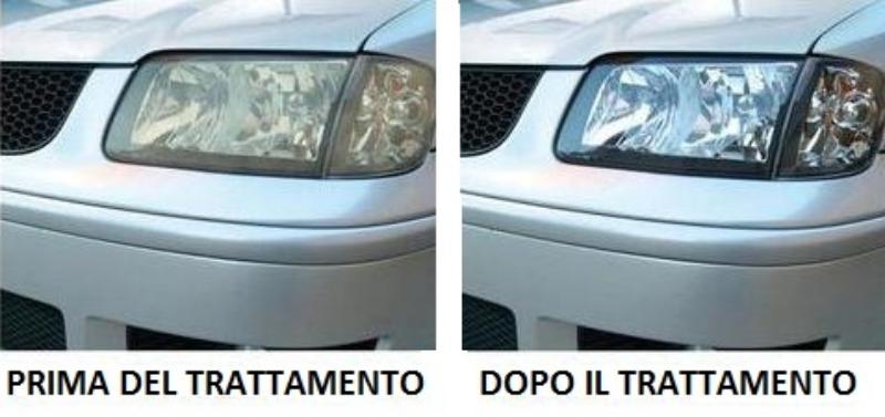 Schiarimento fari veicoli