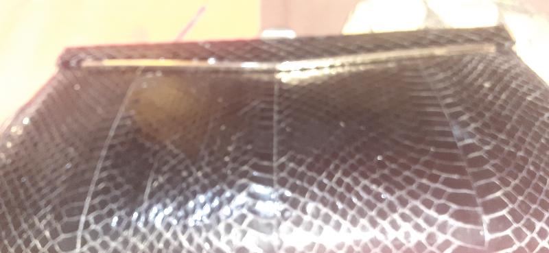 Borsa a tracolla di coccodrillo autentico 