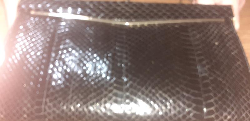 Borsa a tracolla di coccodrillo autentico 